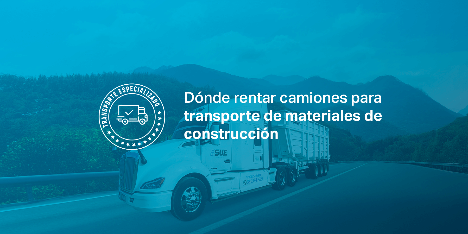 donde rentar camiones de transporte de materiales de construccion